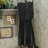 Lauren Ralph Lauren Below The Knee Fit + Flare Evening Dress Black 14