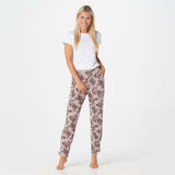 AnyBody Women's Printed Hacci Knit Lounge Pants