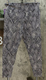 Yummie Women's Plus Size Rachel Printed Compact Cotton Leggings