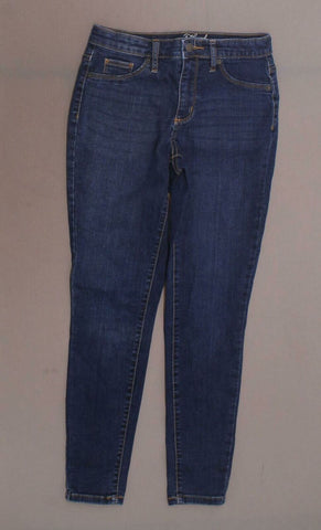 Universal Thread Women's High Rise Jegging Jeans Blue 2 SHORT