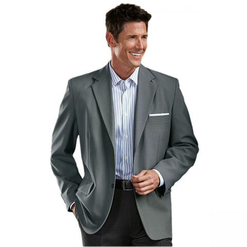 Duke by Habband Men's Executive Blazer Grey 42R