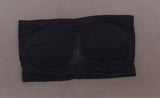 Rhonda Shear Women's Plus Size Underwire Bandeau Bra With Removable Pads