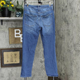 Universal Thread Women's High-Rise Slim Straight Fit Jeans Blue 4