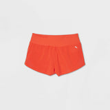 JoyLab Women's High-Waisted Laser Cut Shorts 2"