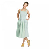 Universal Thread Women's Pleated Sleeveless Midi Dress