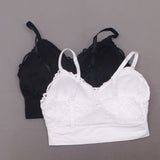 Rhonda Shear 2 Pack Lace Leisure Bras With Removable Pads