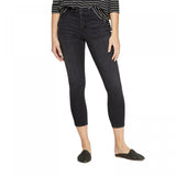 Universal Thread Women's High-Rise Button Fly Skinny Crop Jeans