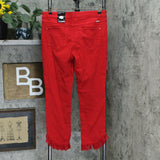 INC International Concepts Women's Angled Mop Hem Straight Jeans