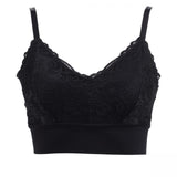 NEW Rhonda Shear Lace Leisure Bra With Removable Pads Medium XL