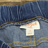 Cat & Jack Girls' Pull-On Skinny Mid-Rise Jeans Medium Blue 14