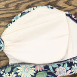 Kona Sol Women's Sweet Meadows Ditsy Bandeau Bikini Top