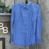 Denim & Co. Women's Wrinkle Resistant Button Front Shirt