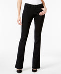 Style & Co Women's Curvy-Fit Bootcut Jeans Black 16 LONG