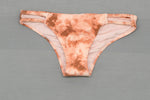 Xhilaration Women's Tie Dye Extra Cheeky Bikini Bottom Pink XS