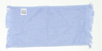 Q-Tees NEW Fingtertip Fringed Towel Blue 02854