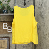 Colleen Lopez Women's Plus Size Mixed Media Tank Top