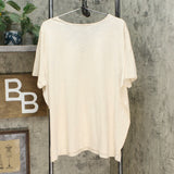 DG2 by Diane Gilman Women's Plus Size Short-Sleeve Mesh V-Neck T-Shirt