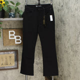 DG2 by Diane Gilman Women's Petite Woven Virtual Stretch Boot Cut Jeans