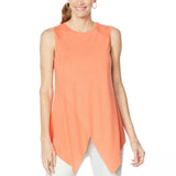 G by Giuliana Women's Asymmetric Hem Tank Top