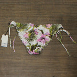 Shade & Shore Women's Textured Side-Tie Ruffle Cheeky Bikini Bottom 76578112