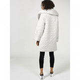 MarlaWynne Women's Reversible Lightweight Quilted Coat