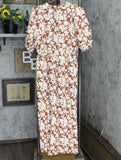 Universal Thread Women's Puff 3/4 Sleeve Jumpsuit