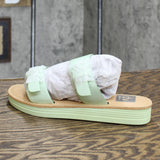 DV by Dolce Vita Womens Heather Slip On Buckle Straps Slide Sandal