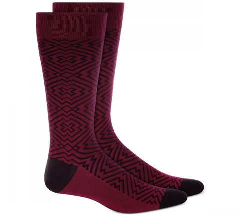 Alfani Men's Swirl Pattern Dress Socks