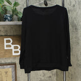 INC International Concepts Women's Plus Size Sequin Heart Sweatshirt