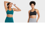 All In Motion Women's Medium Support Adjustable Front Bra