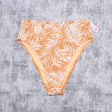 Xhilaration Women's Ruffle High Leg Waist Bikini Bottom