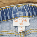 Cat & Jack Girls' High-Rise Ankle Straight Jeans