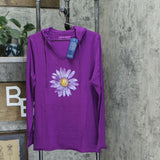 Life Is Good Women's Graphic Hooded Smooth T-Shirt