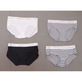 NEW Hanes Premium Women's LOT OF 4 Boyfriend Hipster Briefs