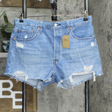 Levi's Women's 501 Original High-Rise Jean Shorts Sansome Straggler 32