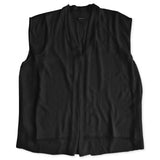 Alfani Plus Size Chiffon Overlay Inverted Pleat Blouse