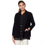 MarlaWynne WynneLayers Women's Essential Knit Crepe Blazer. 618151