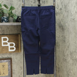 Isaac Mizrahi Live! Petite 24/7 Stretch Crop Pants with Back Slits Navy 6P