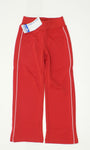 Charles River Apparlel Girls' Olympian Track Pants Red Small