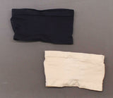 Rhonda Shear 2 Pack Underwire Bandeau Bras Removable Pads Nude/ Black Small