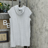 Stan Herman Plus Size Baby Terry Zip-Up Hoodie Lounger Robe