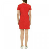 Tommy Hilfiger Women's Embroidered Logo Side Stripe T-Shirt Dress