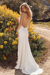 Katie May Lanai Open Back Wedding Gown Ivory / Blush XL