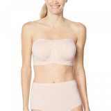 Rhonda Shear Women's Plus Size Underwire Bandeau Bra With Removable Pads