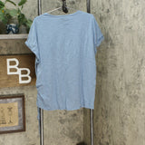 DG2 by Diane Gilman Women's Tie Dye Side Tie T-Shirt