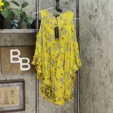 DG2 by Diane Gilman Women's Printed Ruffle Poncho Blouse