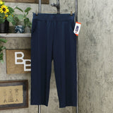 NWT Sentimental Women's Wide Waistband Cropped Soft Knit Pants. 1369425 M