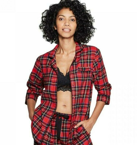 Stars Above Women's Perfectly Cozy Flannel Pajama Top