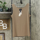 Attitudes by Renee Women's Reversibles Jersey Sleeveless Tank Top