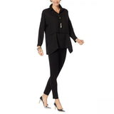 MarlaWynne WynneLayers Women's Plus Size Pleated Popover Blouse